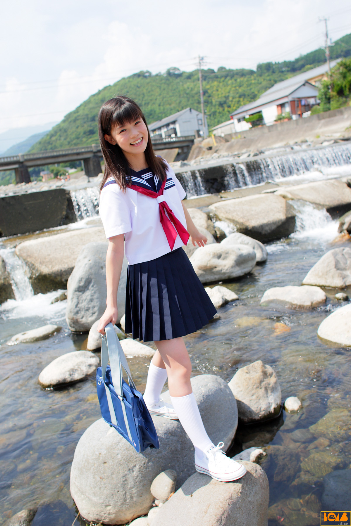 石川葵 Aoi Ishikawa Bomb.tv 日本美女制服写真